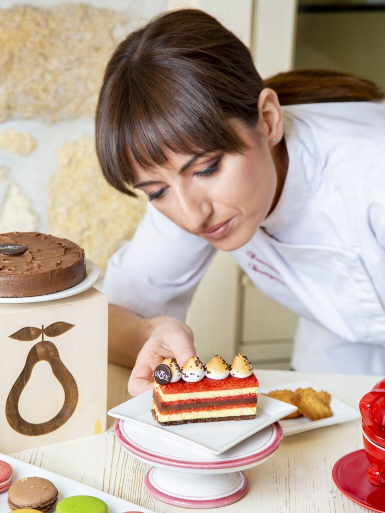 Francesca a lavoro